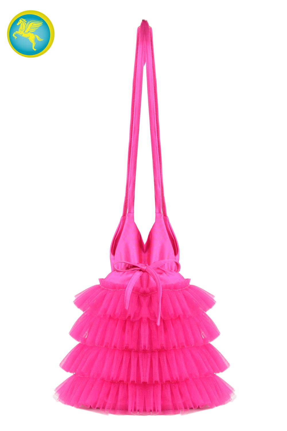 BORSETTA DANZA PORTA  PUNTE FUXIA
